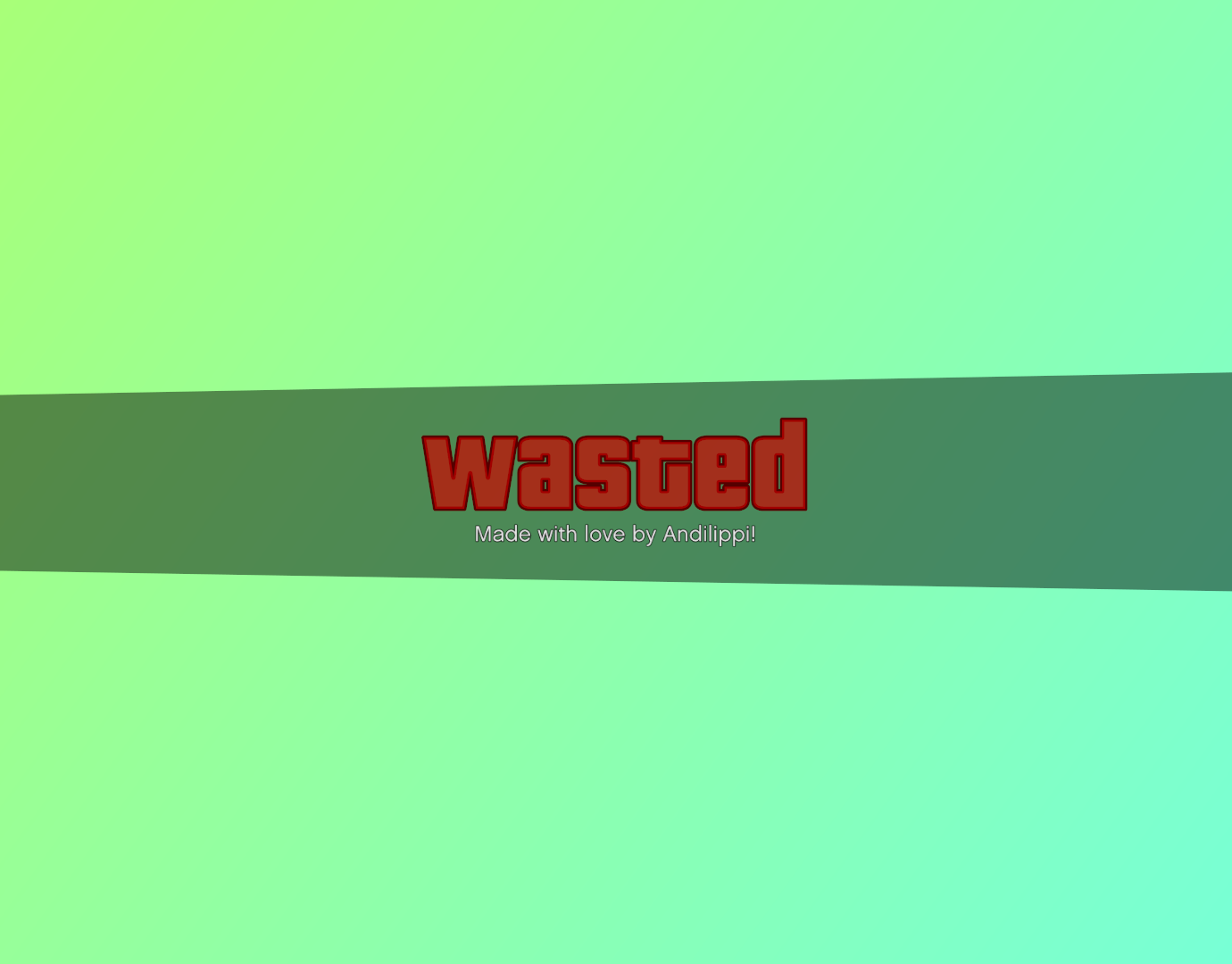 Wasted meaning